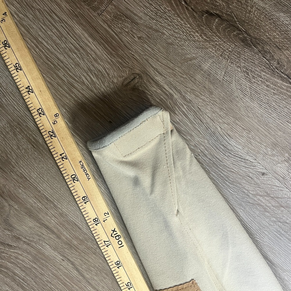 Ovation Riding Pants Youth Size 10 Tan Equestrian Breeches Stretch - Picture 6 of 7